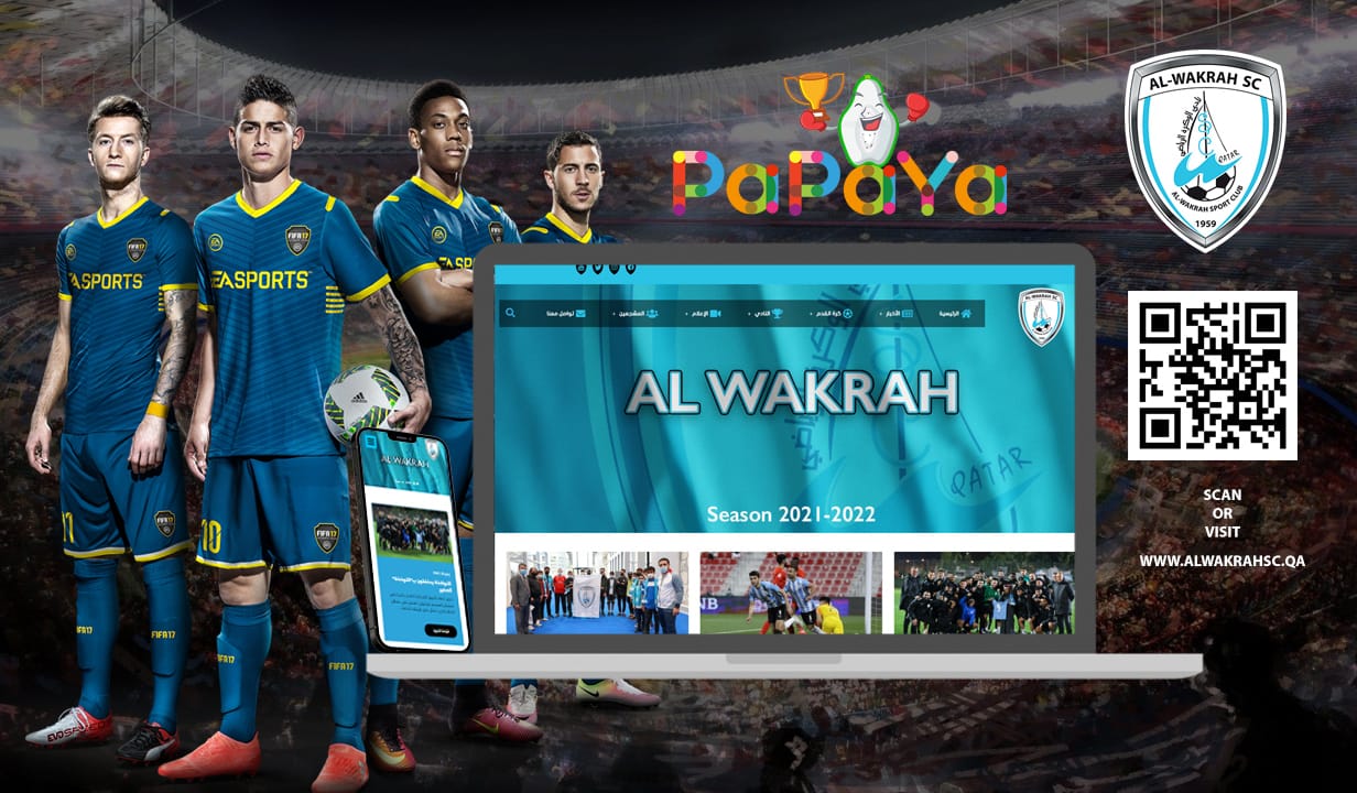 Al Wakrah Sports Website with Football Management System