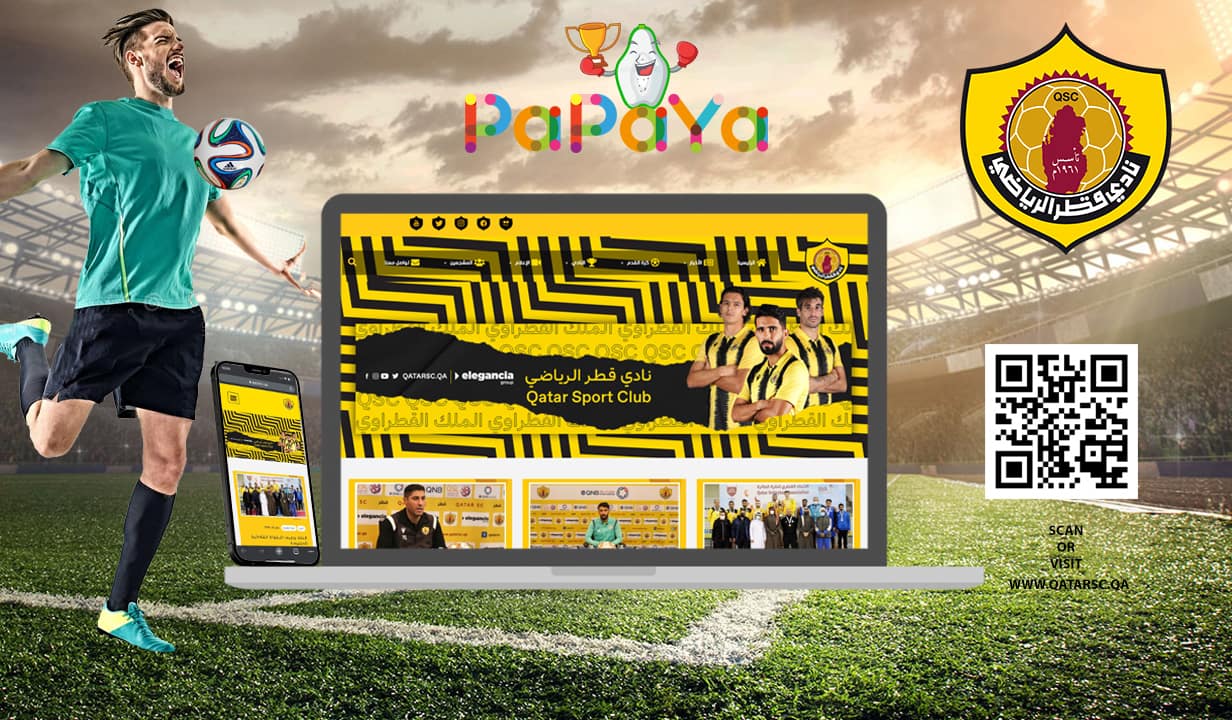 QatarSc Sports Website with Football Management System